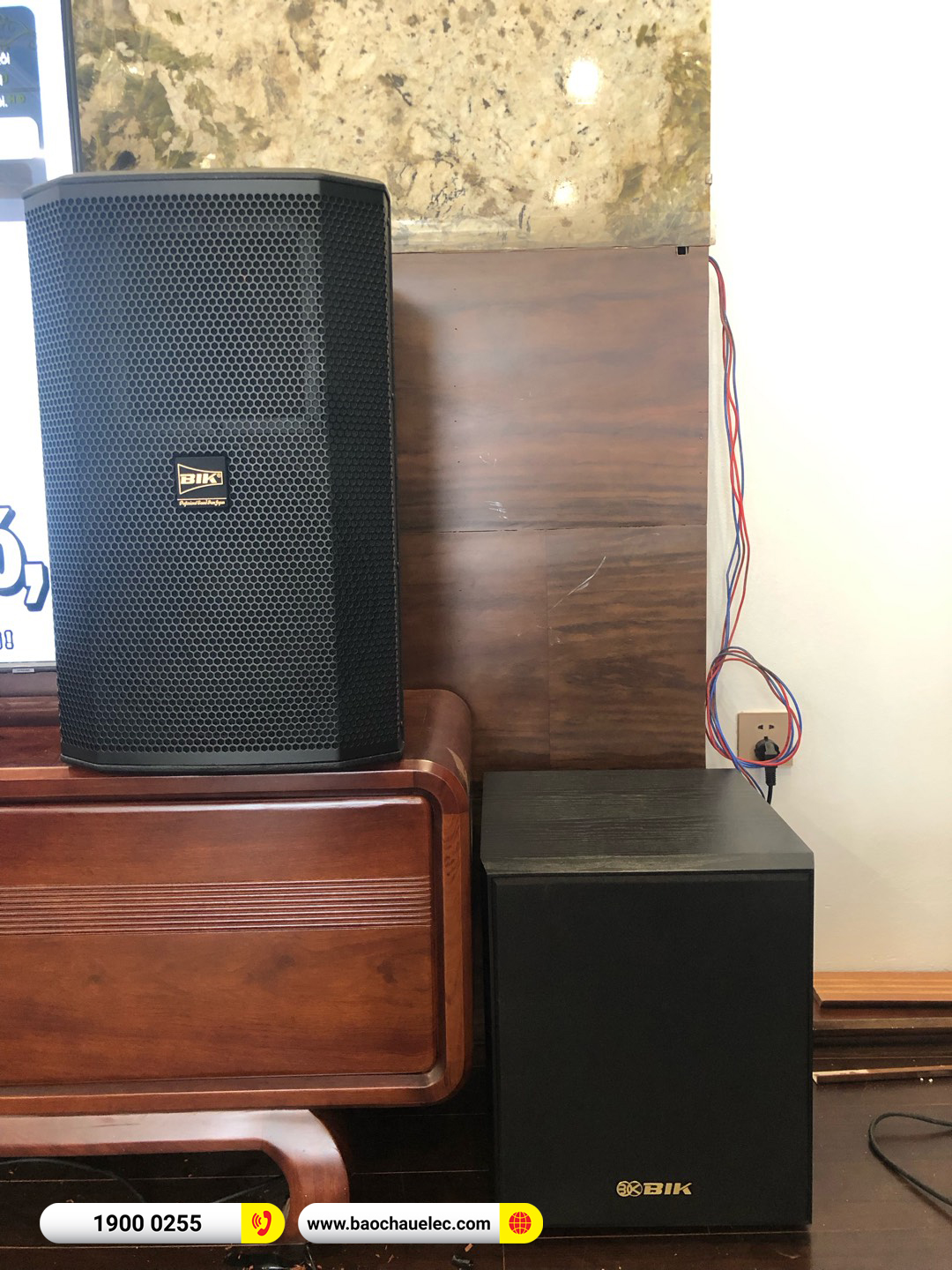 Lắp đặt dàn karaoke BIK hơn 49tr cho chị Lan tại Hà Nội 