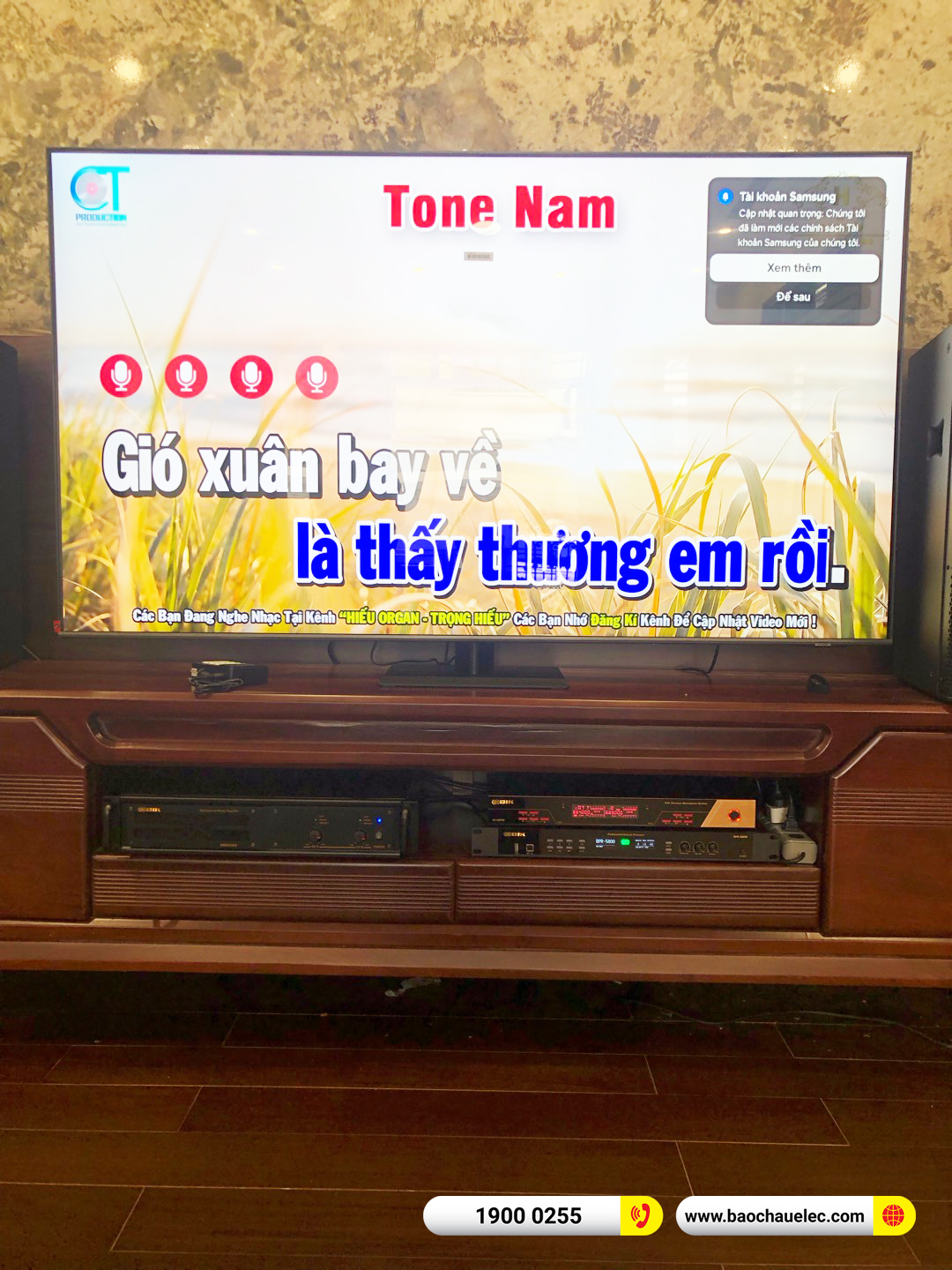 Lắp đặt dàn karaoke BIK hơn 49tr cho chị Lan tại Hà Nội 