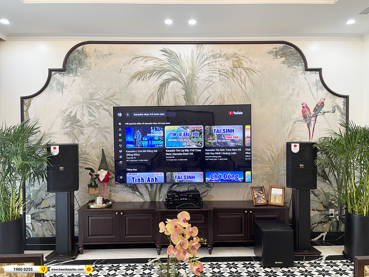 Lắp đặt dàn karaoke BIK hơn 40tr cho chị Ngọc tại Hà Nội