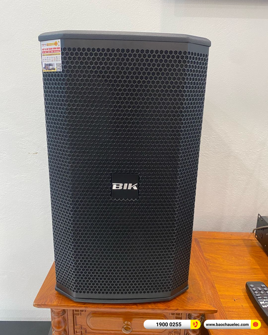 Lắp đặt karaoke BIK hơn 40tr cho anh Đoàn tại Nam Định