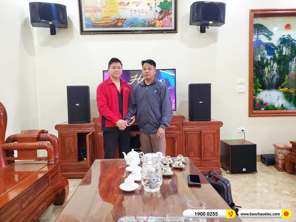 Lắp đặt dàn karaoke BIK hơn 27tr cho chú Chủ tại Hà Nội (BIK BSP410II, BKSound DKA 6500, BKSound SW512)
