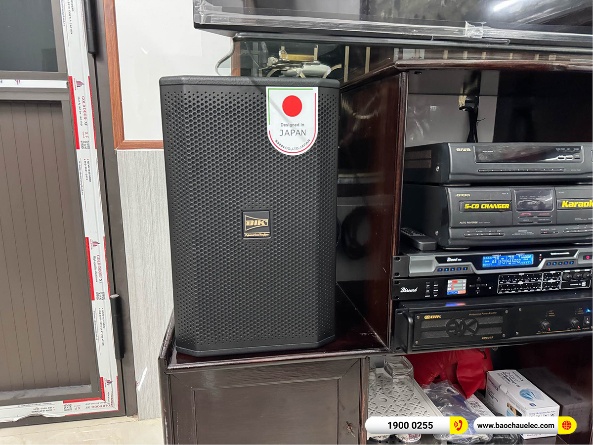 Lắp đặt dàn karaoke BIK hơn 33 triệu cho cô Hiền tại Hà Nội