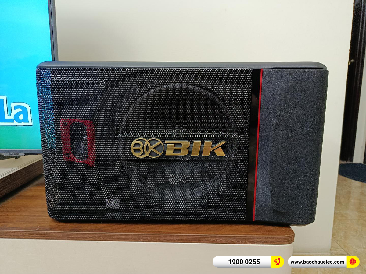 Lắp đặt dàn karaoke BIK hơn 21tr cho cô Quy tại Hà Nội