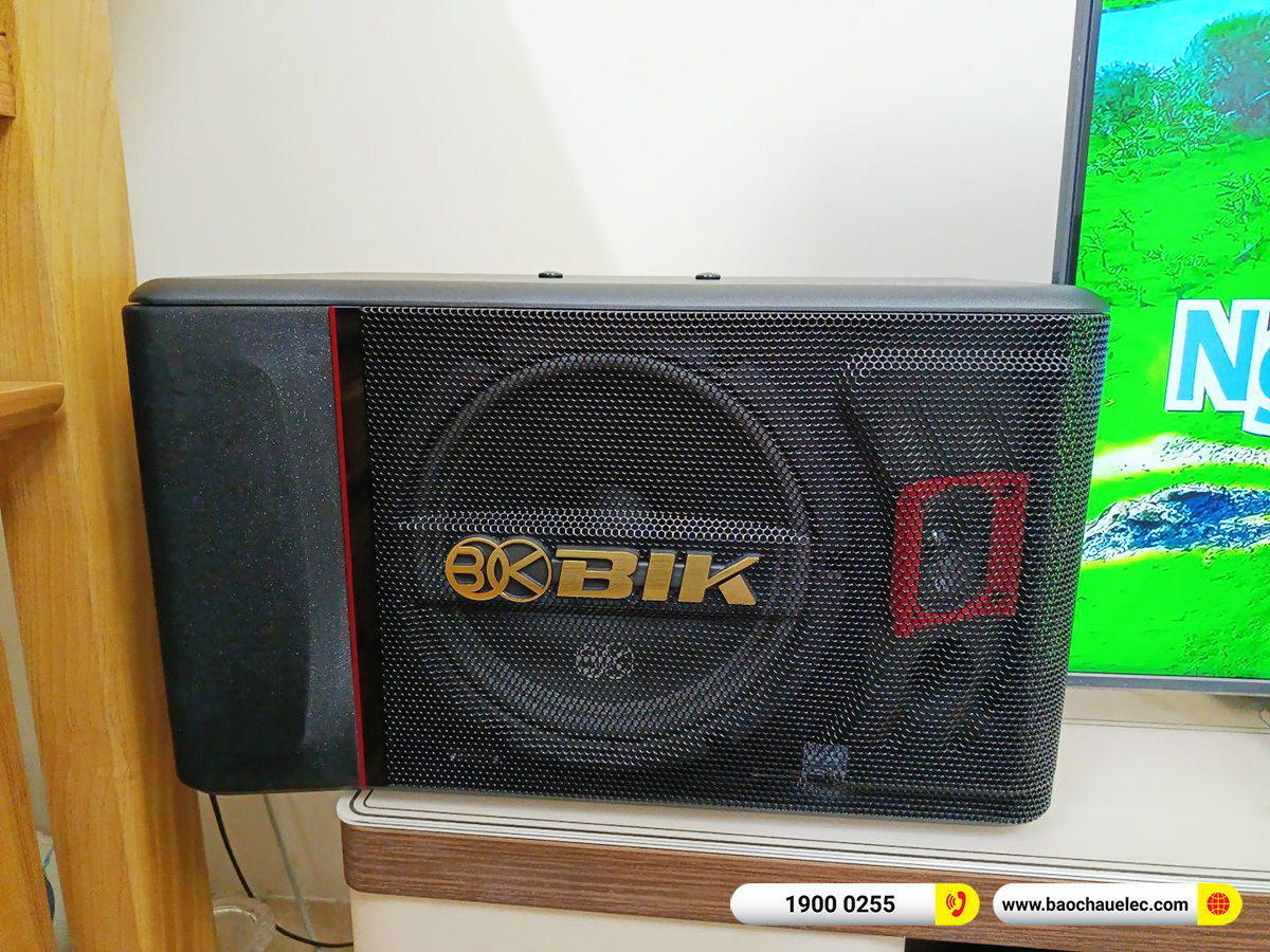 Lắp đặt dàn karaoke BIK hơn 21tr cho cô Quy tại Hà Nội