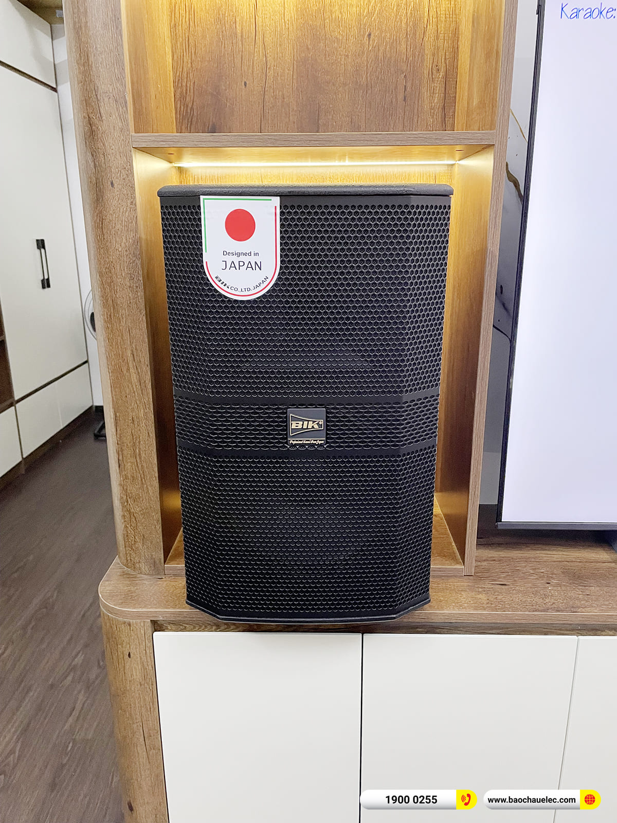 Lắp đặt d&agrave;n karaoke BIK hơn 30tr cho c&ocirc; Thuận tại H&agrave; Nội 
