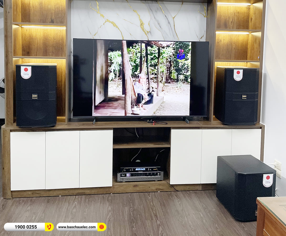 Lắp đặt d&agrave;n karaoke BIK hơn 30tr cho c&ocirc; Thuận tại H&agrave; Nội 