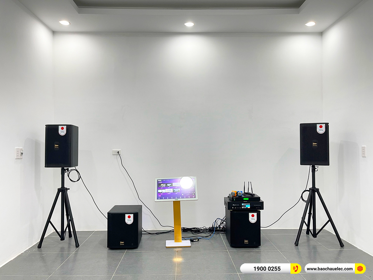 Lắp đặt dàn karaoke BIK hơn 57tr cho Công ty TNHH Thủy tinh HongFei tại Đồng Nai 
