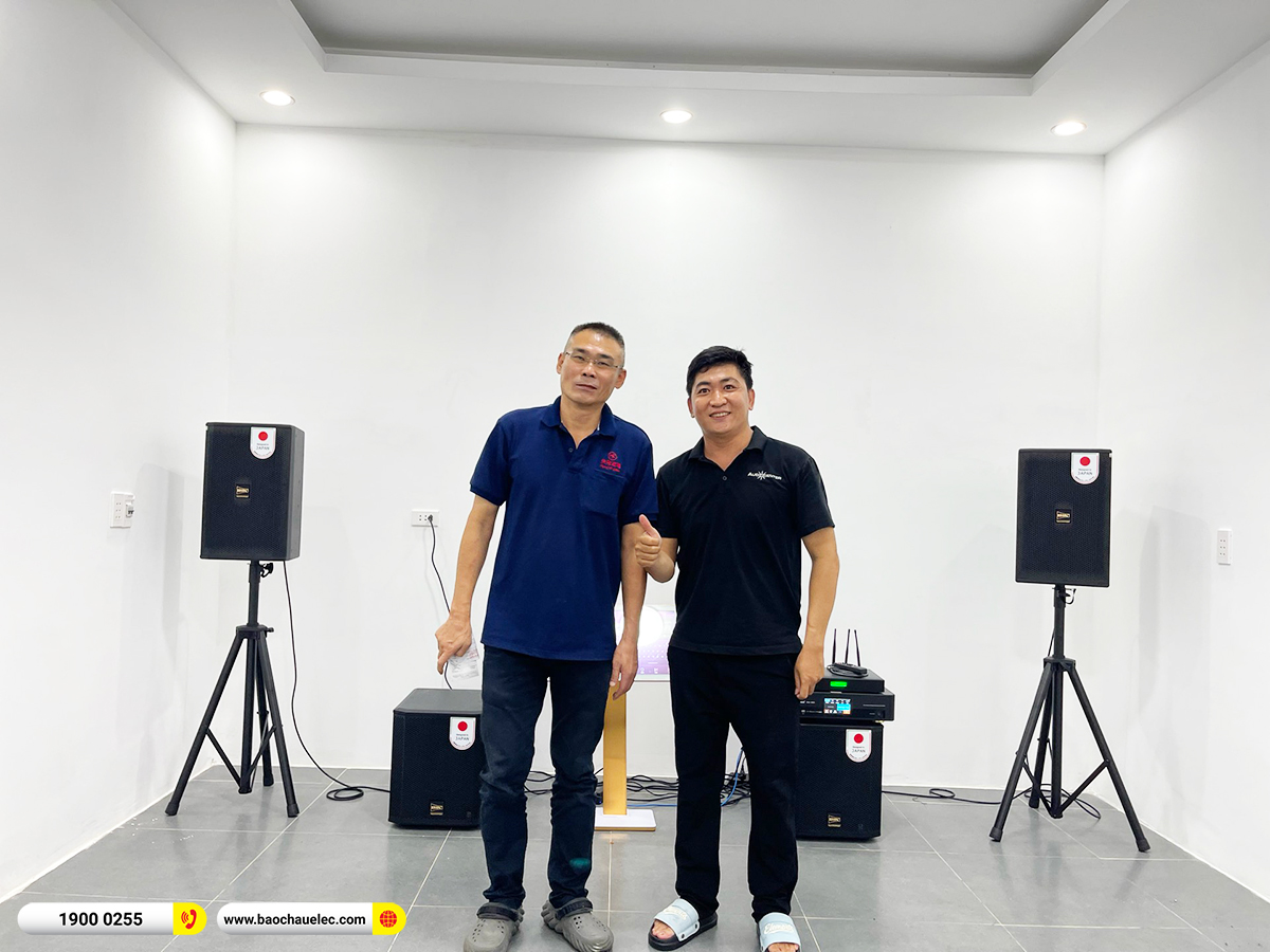 Lắp đặt dàn karaoke BIK hơn 57tr cho Công ty TNHH Thủy tinh HongFei tại Đồng Nai 
