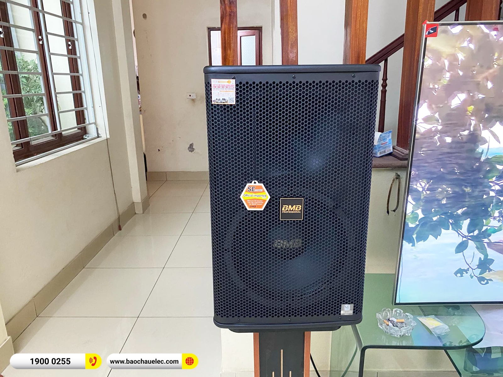Lắp đặt dàn karaoke BMB gần 55tr cho anh Đông tại Hà Nội (BMB 1212SE, BPA-8200, BPR-5600, SW612, BJ-U600)