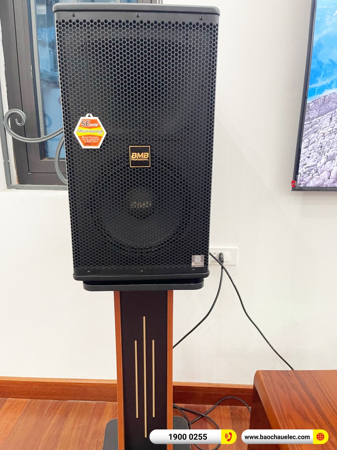 Lắp đặt dàn karaoke BMB gần 40tr cho anh Nguyên tại Hà Nội (BMB 1210SE, BDA-X33, SW512, Toprhyme M300)