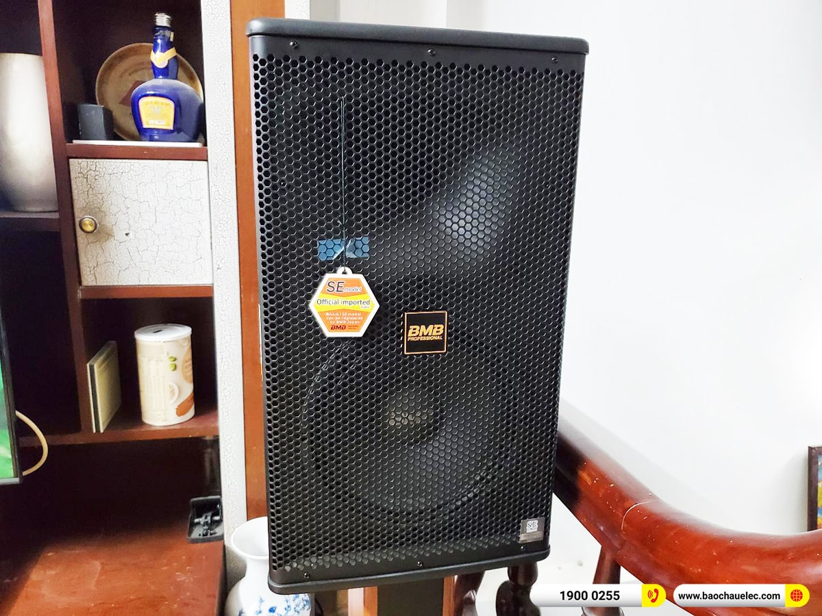 Lắp đặt dàn karaoke BMB hơn 51tr cho bác Việt tại Hà Nội (BMB 1210SE, VM620A, BPR-5600, SW512, VM300, BKSound M8) 