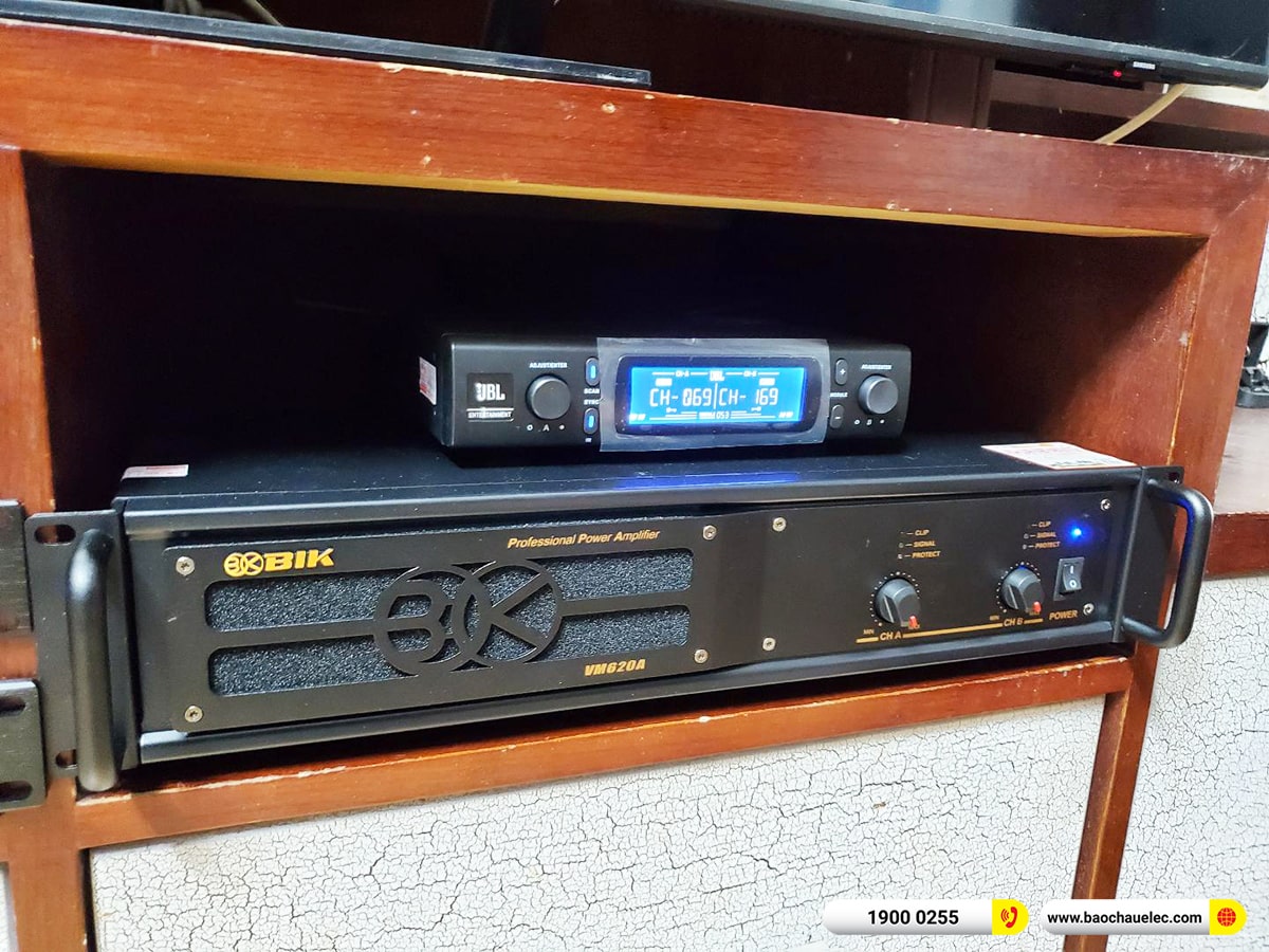 Lắp đặt dàn karaoke BMB hơn 51tr cho bác Việt tại Hà Nội (BMB 1210SE, VM620A, BPR-5600, SW512, VM300, BKSound M8) 