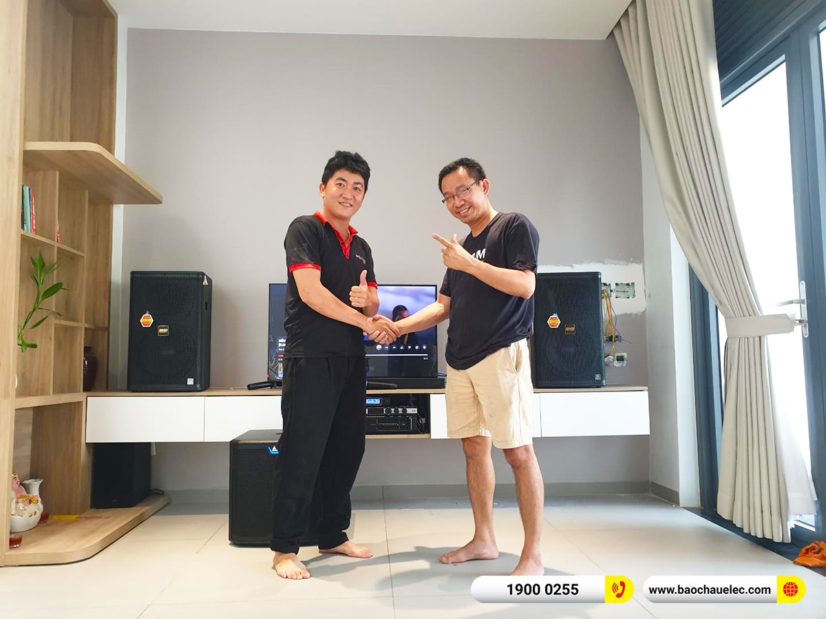 Lắp đặt dàn karaoke BMB gần 64tr cho chị Hiền tại Đồng Nai (BMB 1212SE, CA-J802, KX180A, TS12S, VM300)