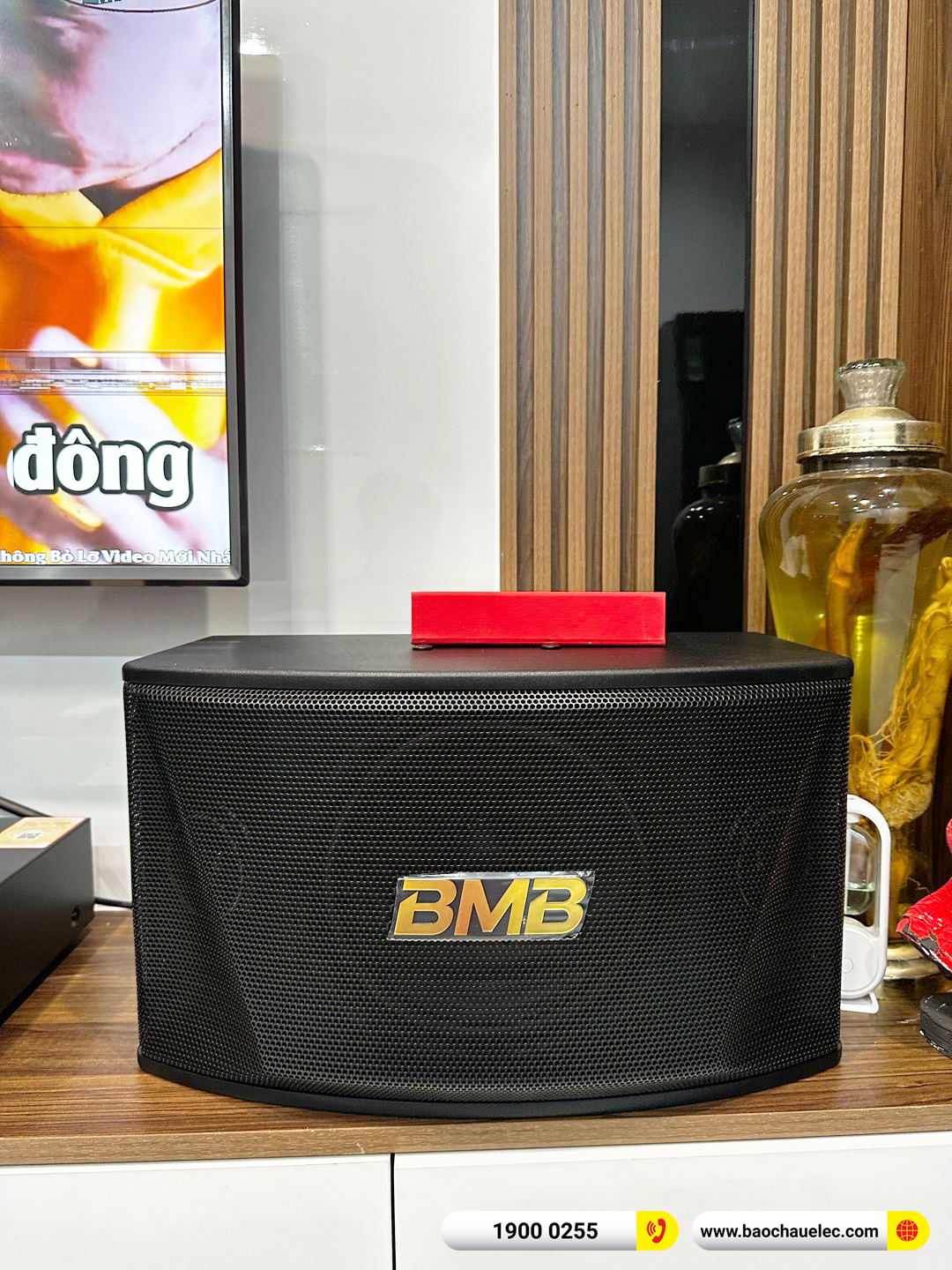 Lắp đặt dàn karaoke BMB gần 21tr cho chị Quyên tại Hà Nội 