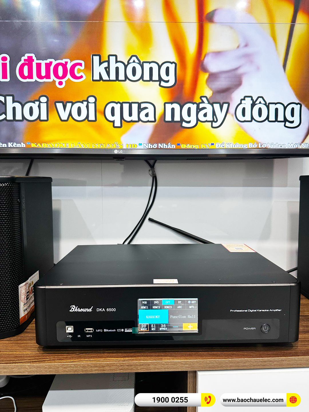 Lắp đặt dàn karaoke BMB gần 21tr cho chị Quyên tại Hà Nội 