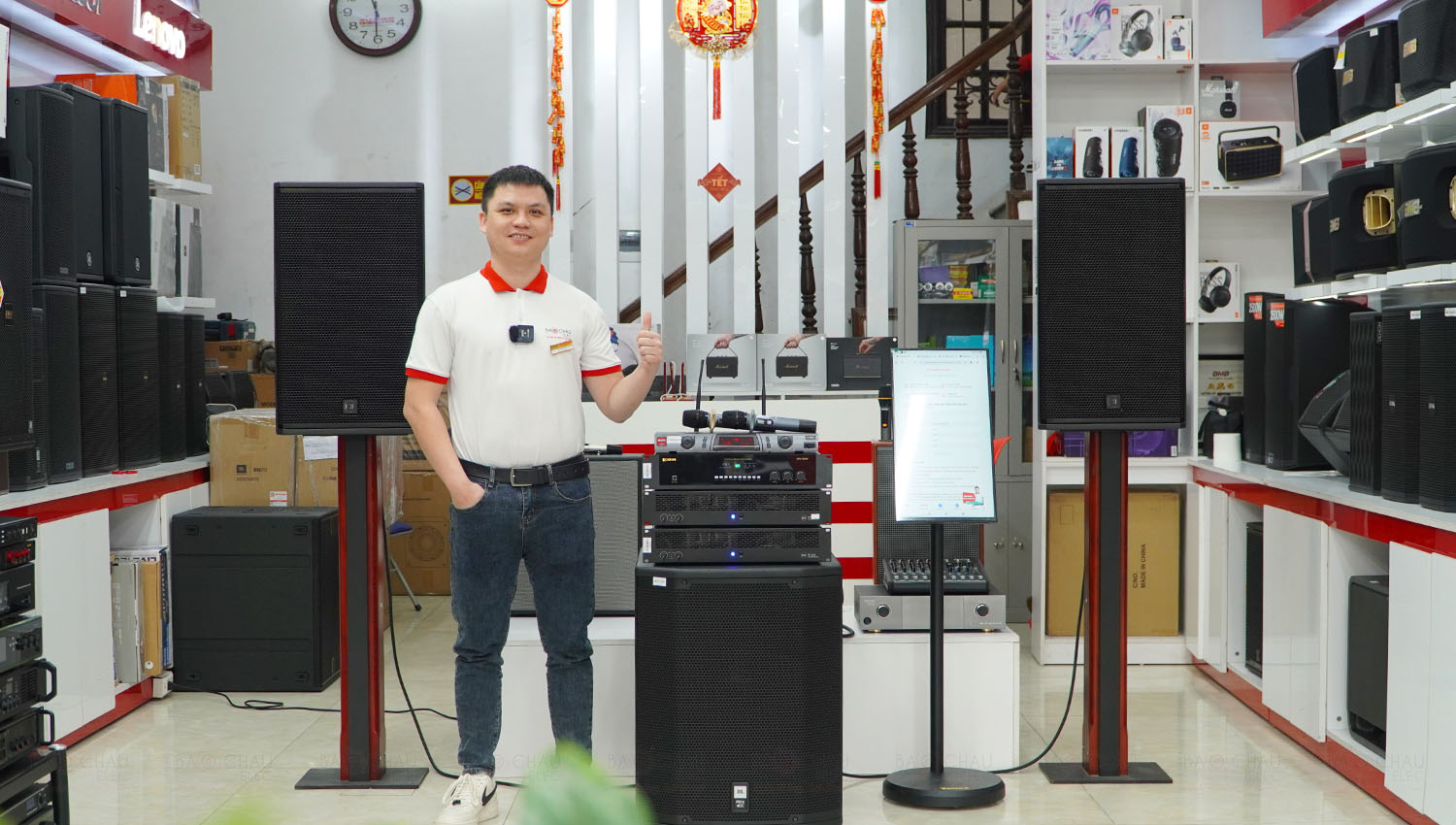 Dàn karaoke cao cấp RCF 46