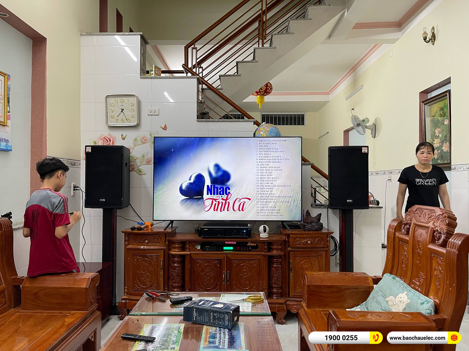 Lắp đặt dàn karaoke BIK gần 47tr cho chị Hiên tại Đồng Nai