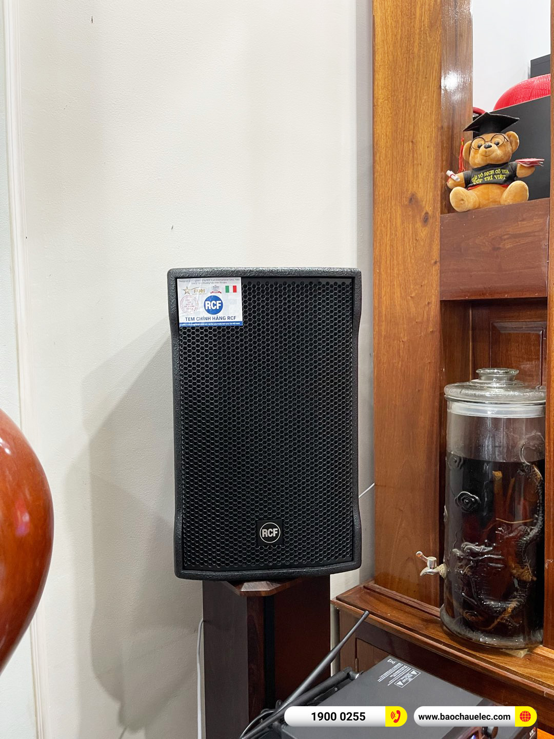 Lắp đặt dàn karaoke RCF hơn 117tr cho chị Huyền tại Đồng Nai