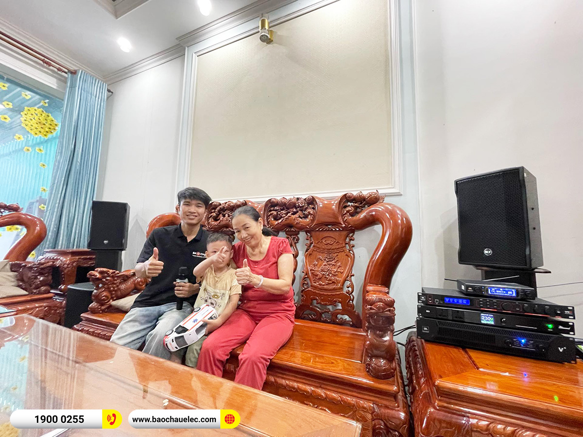 Lắp đặt dàn karaoke RCF hơn 117tr cho chị Huyền tại Đồng Nai