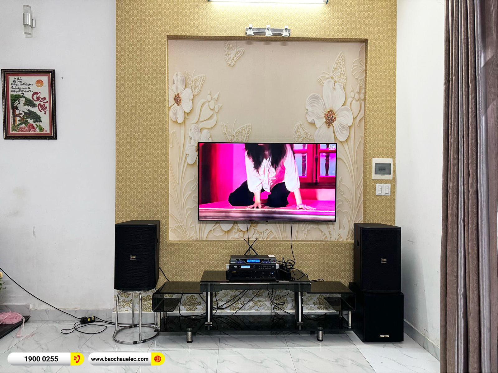 Lắp đặt dàn karaoke BIK gần 39tr cho chị Ngân tại Đà Nẵng 