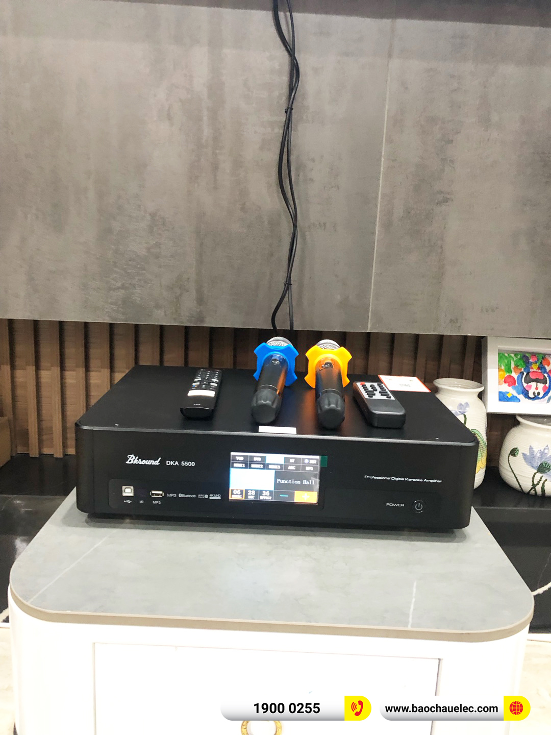 Lắp đặt dàn karaoke JBL hơn 21tr cho chị Thu Anh tại Hà Nội 