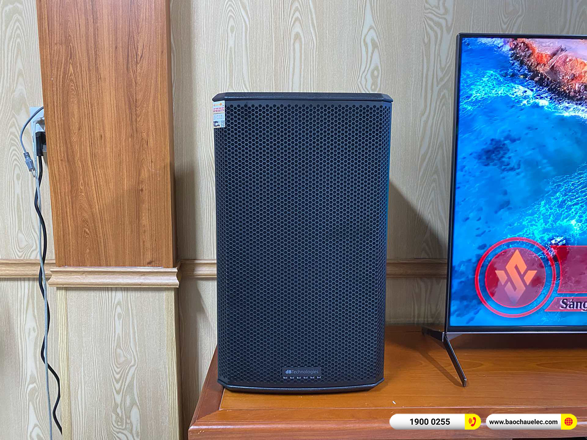 Lắp đặt dàn karaoke dBTechnologies hơn 60tr cho chị Thủy tại Đồng Nai