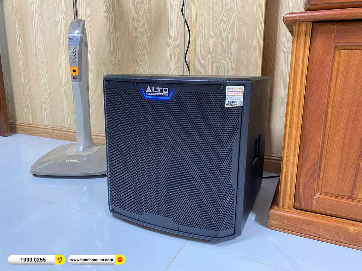 Lắp đặt dàn karaoke dBTechnologies hơn 60tr cho chị Thủy tại Đồng Nai