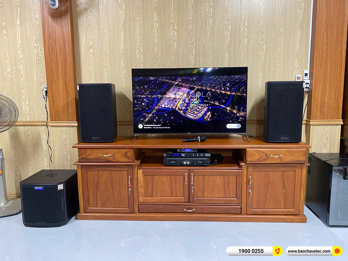 Lắp đặt dàn karaoke dBTechnologies hơn 60tr cho chị Thủy tại Đồng Nai