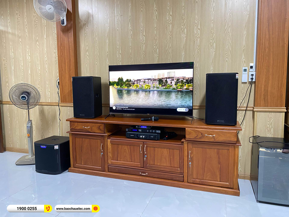 Lắp đặt dàn karaoke dBTechnologies hơn 60tr cho chị Thủy tại Đồng Nai