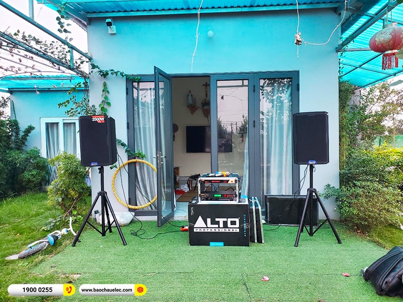 Lắp đặt dàn karaoke Alto hơn 40tr cho chị Trang tại Hà Nội (Alto TS415, BPR-5600, BJ-U600)
