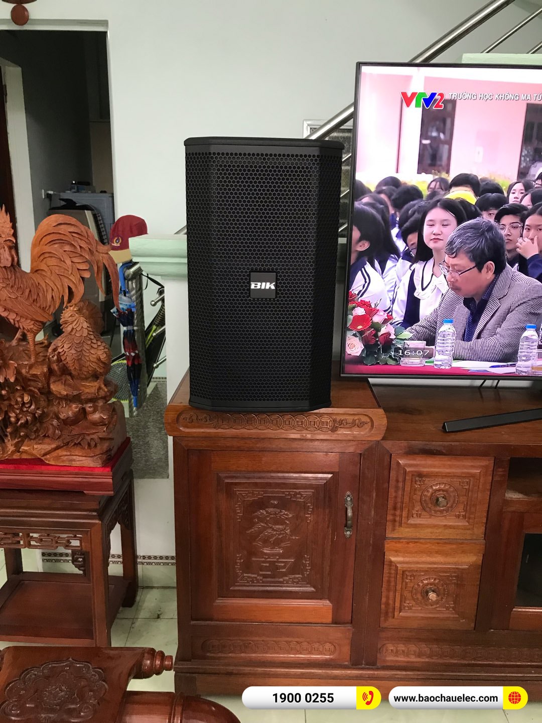 Lắp đặt dàn karaoke BIK gần 34tr cho chị Trang tại Nam Định