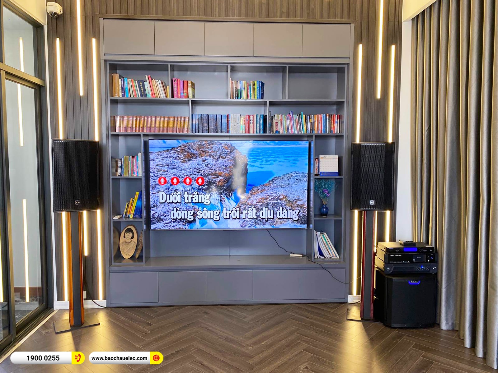 Lắp đặt dàn karaoke RCF hơn 127tr cho chú Hậu tại Hải Phòng