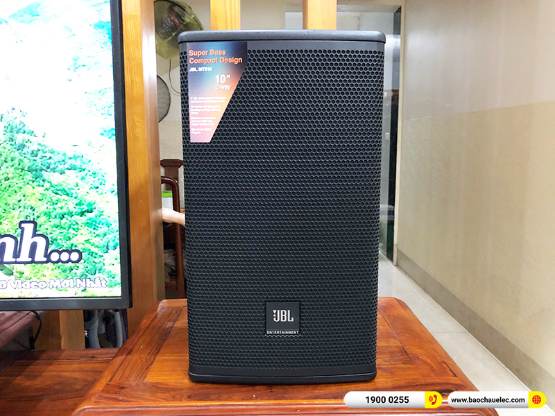 Lắp đặt dàn karaoke JBL hơn 31tr cho chú Hiền tại Hà Nội (JBL MTS10, Denon Pro DP-N1600)