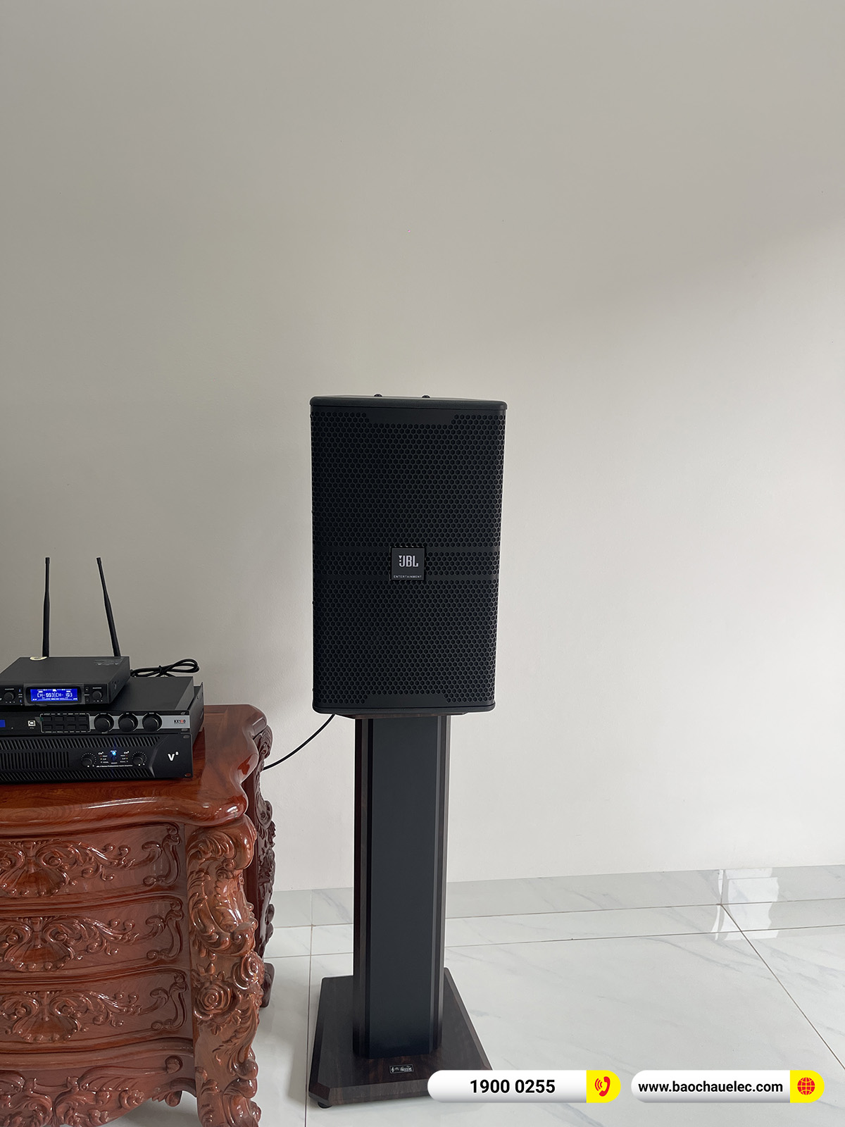 Lắp đặt dàn karaoke JBL hơn 90tr cho chú Hùng tại Phú Thọ