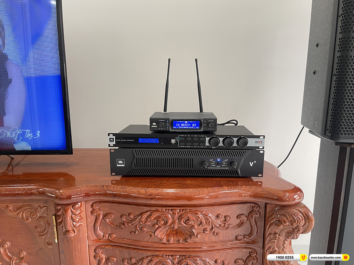 Lắp đặt dàn karaoke JBL hơn 90tr cho chú Hùng tại Phú Thọ