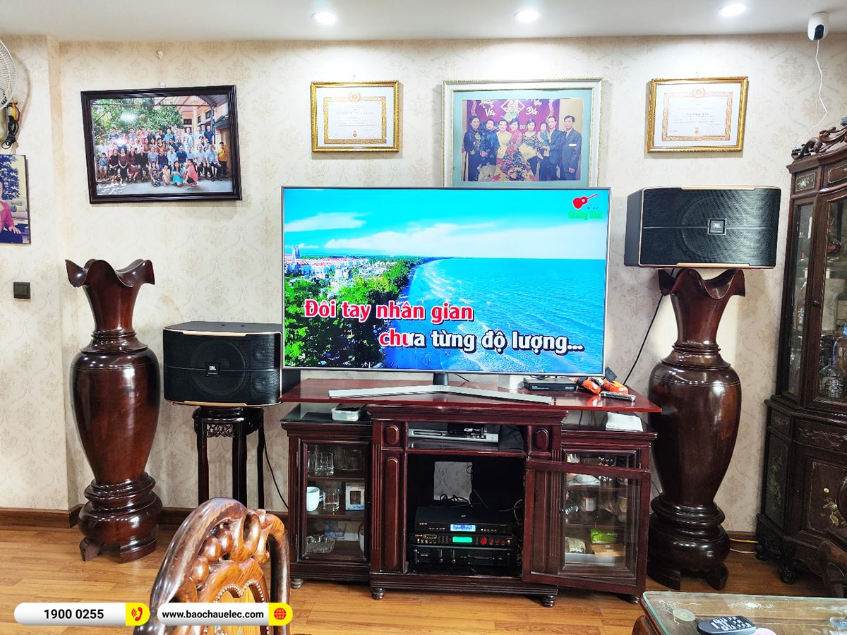 Lắp đặt dàn karaoke JBL gần 34tr cho chú Long tại Hà Nội