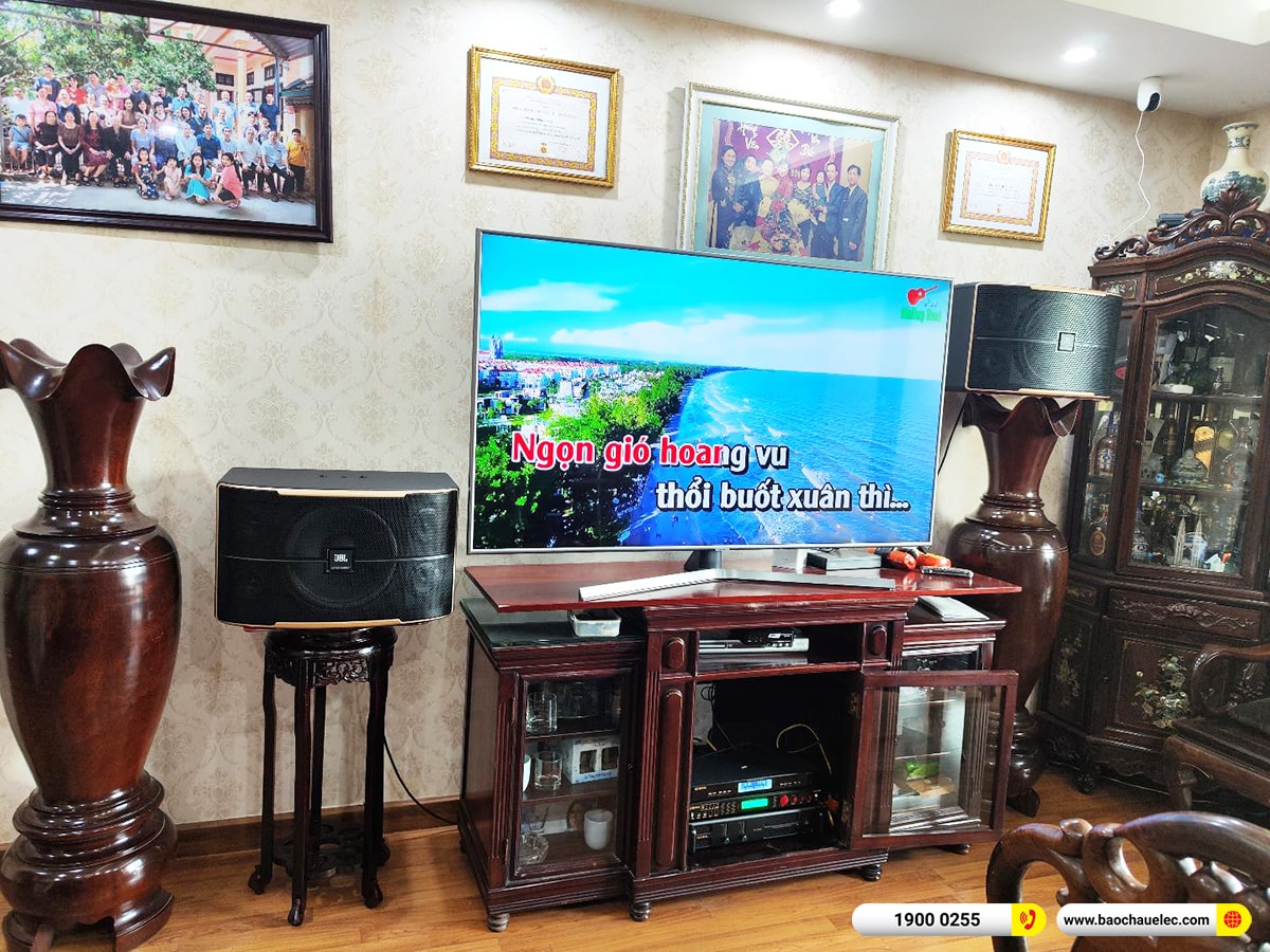 Lắp đặt dàn karaoke JBL gần 34tr cho chú Long tại Hà Nội