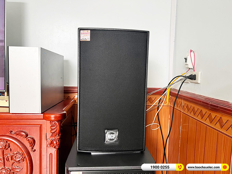 Lắp đặt dàn karaoke RCF 184tr cho chú Ngân tại Bắc Giang (RCF C5215-96, IPS 5.0K, JBL VX8, 705 AS-MK3, WB5000,…)