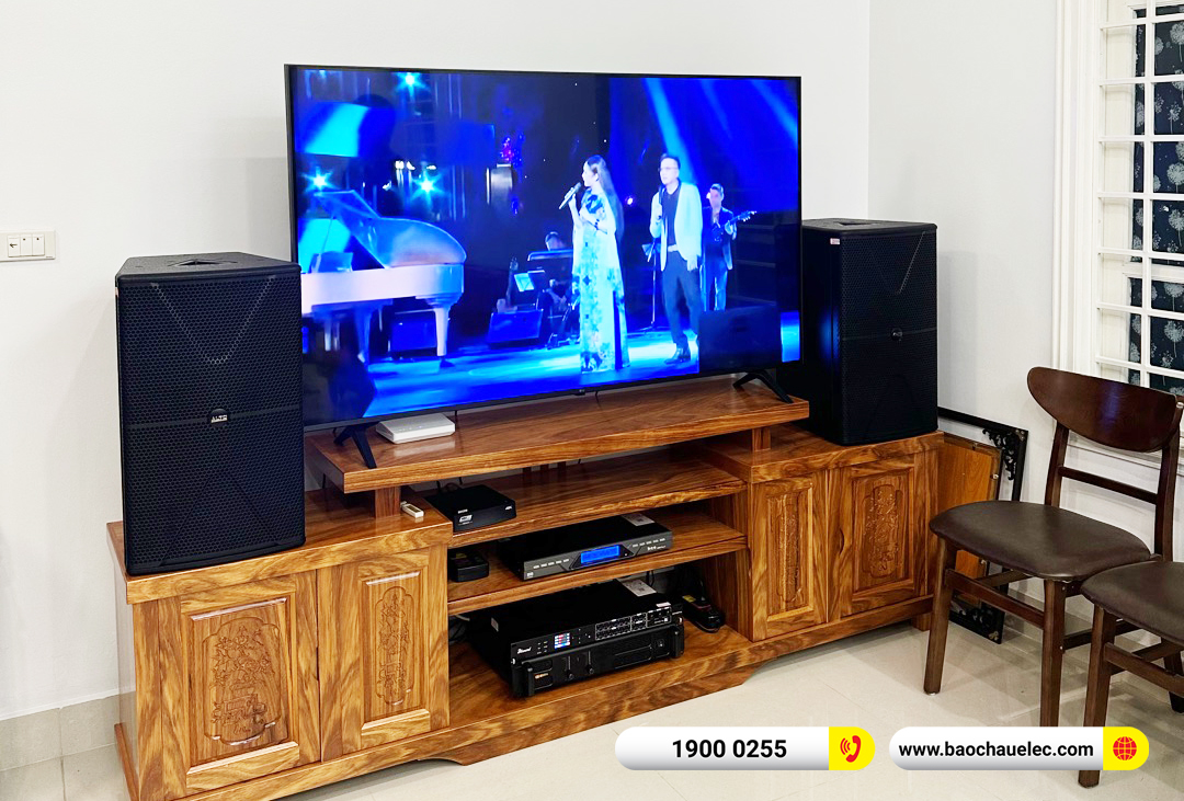 Lắp đặt dàn karaoke Alto hơn 26tr cho chú Thanh tại Hà Nội 