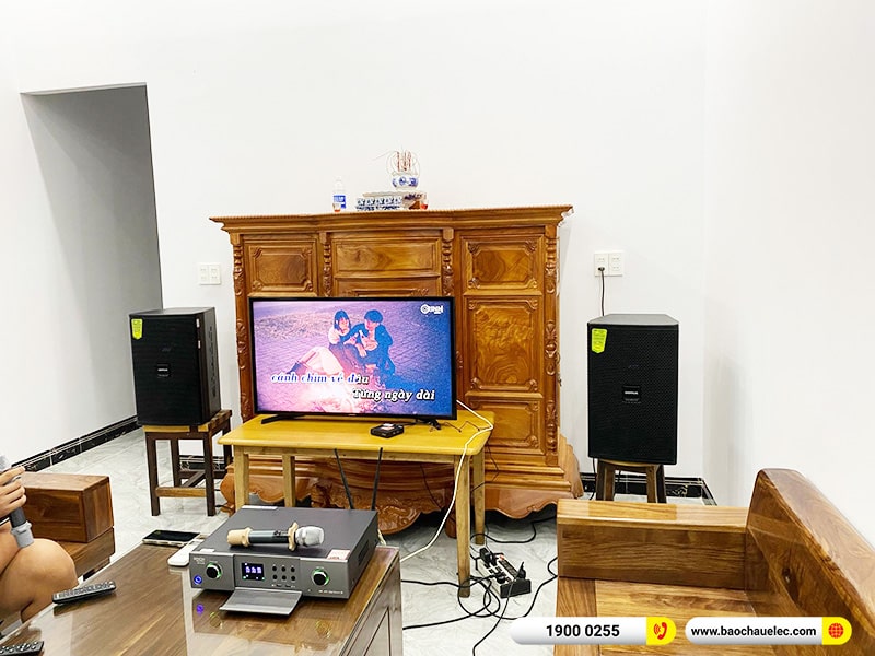 Lắp đặt dàn karaoke Domus gần 25tr cho chú Tiến tại Đồng Nai (Domus DP6120 Max, Denon Pro DP-N1600)