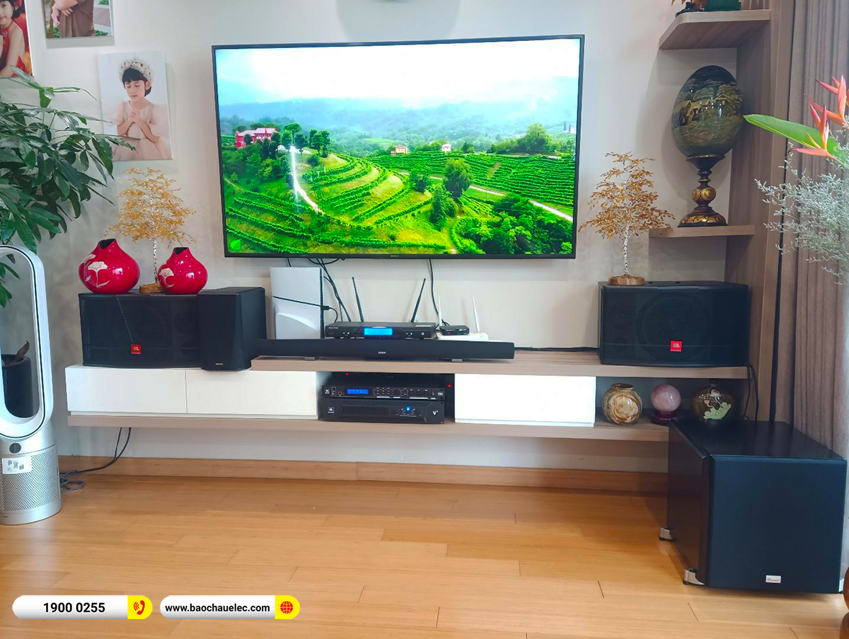 Lắp đặt dàn karaoke JBL gần 51tr cho chú Vinh tại Hà Nội