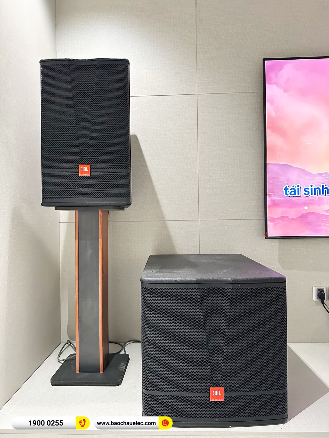 Lắp đặt dàn karaoke JBL gần 107tr cho cô Tuyết tại Hà Nội