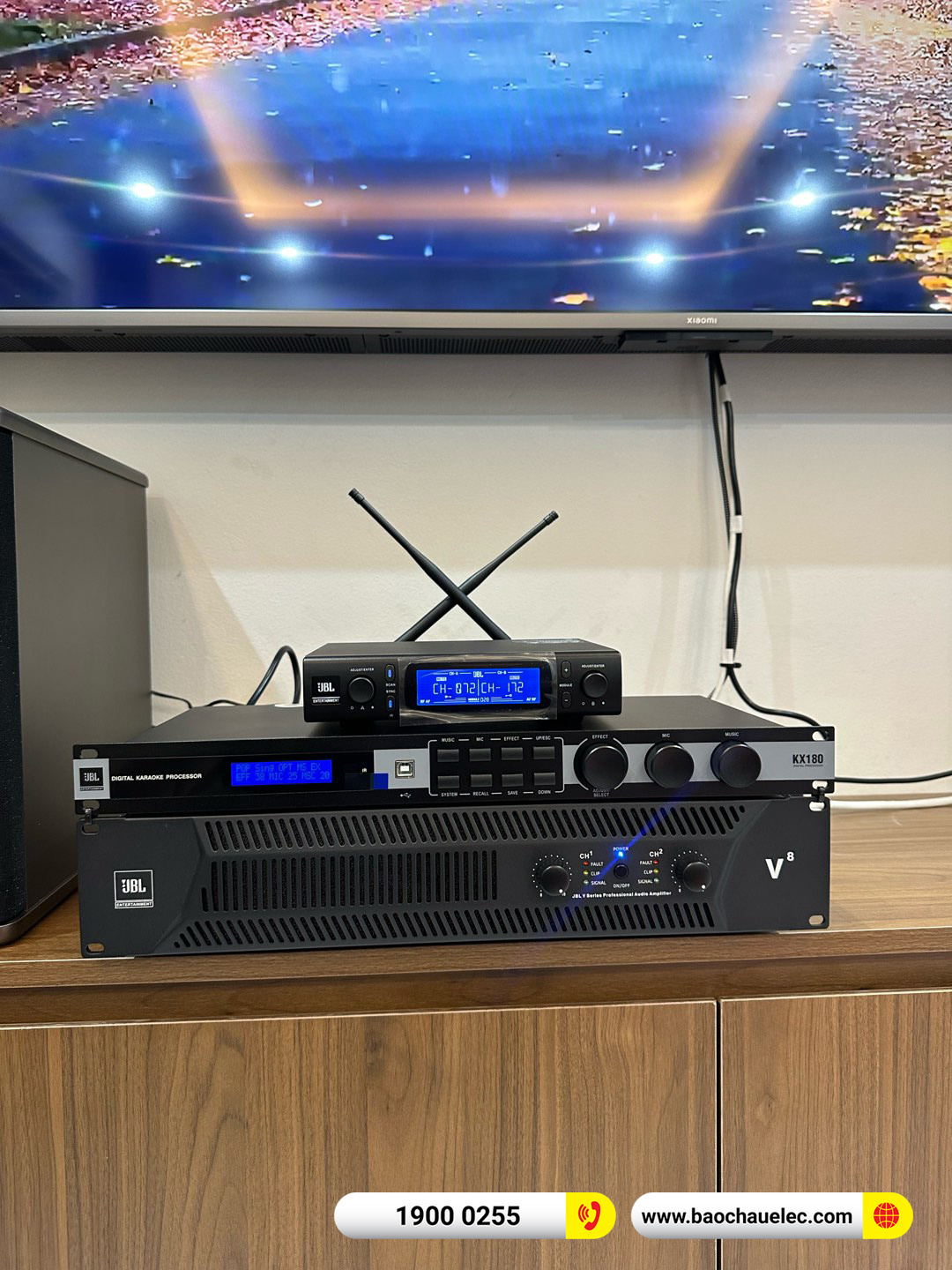 Lắp đặt dàn karaoke JBL hơn 55tr cho Công ty TNHH Bu Lông An Phát tại Hà Nội