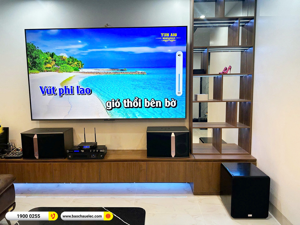 Lắp đặt dàn karaoke JBL hơn 55tr cho Công ty TNHH Bu Lông An Phát tại Hà Nội