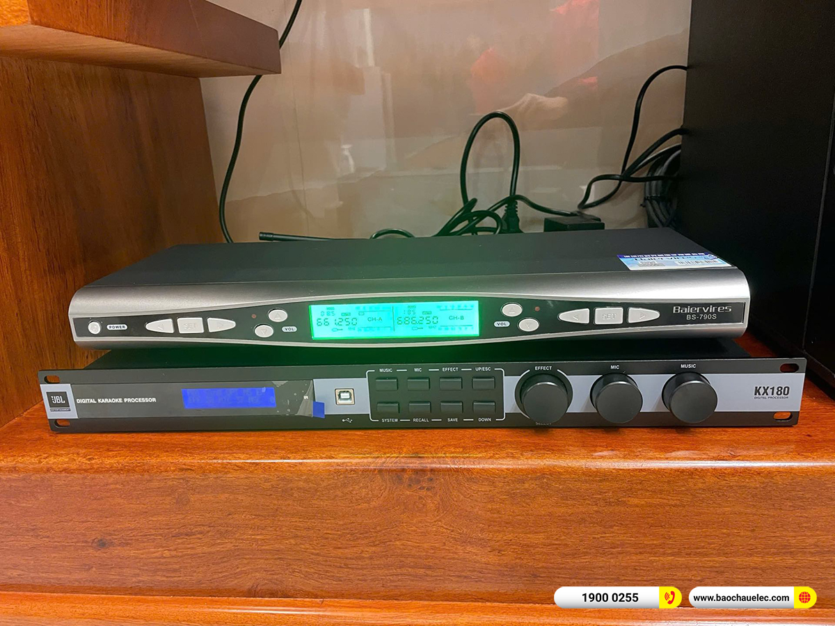 Lắp đặt d&agrave;n karaoke dBTechnologies hơn 40tr cho anh Cường tại H&agrave; Nội 