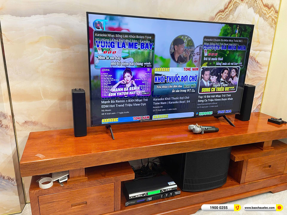 Lắp đặt d&agrave;n karaoke dBTechnologies hơn 40tr cho anh Cường tại H&agrave; Nội 