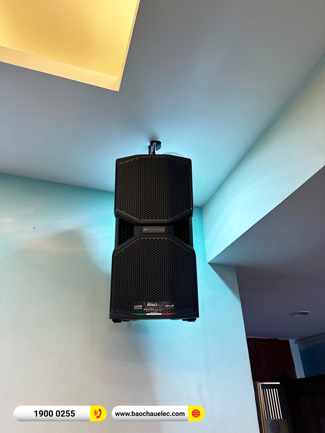 Lắp đặt dàn karaoke dBTechnologies cho bác Hà tại Hà Nội