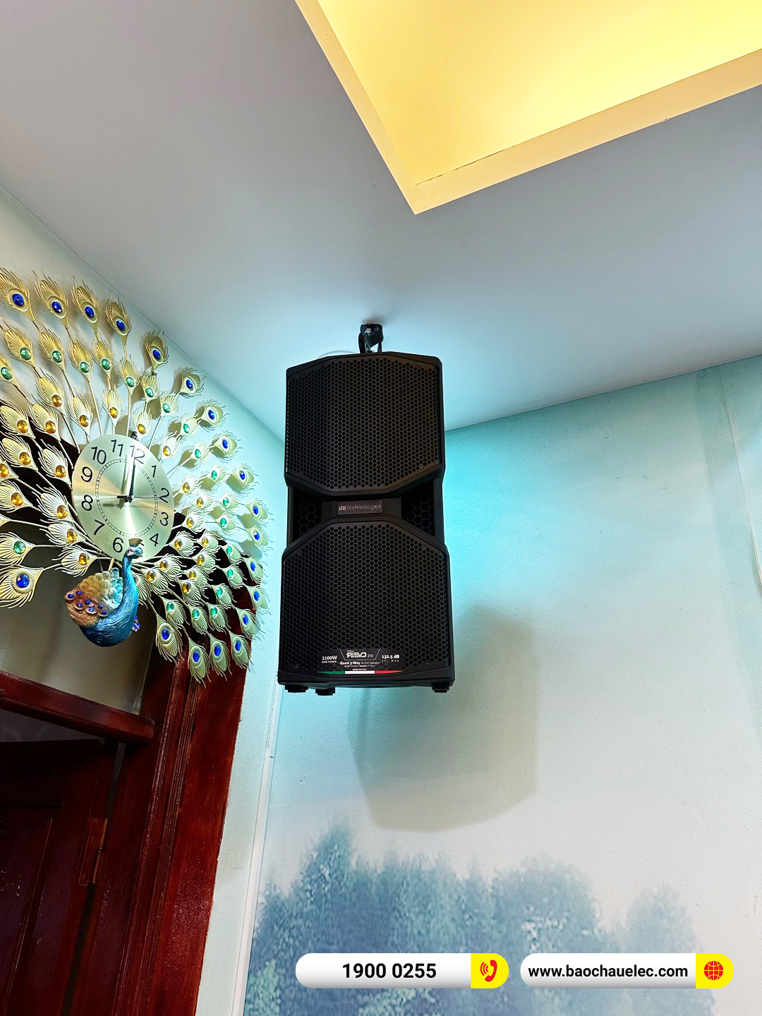 Lắp đặt dàn karaoke dBTechnologies cho bác Hà tại Hà Nội