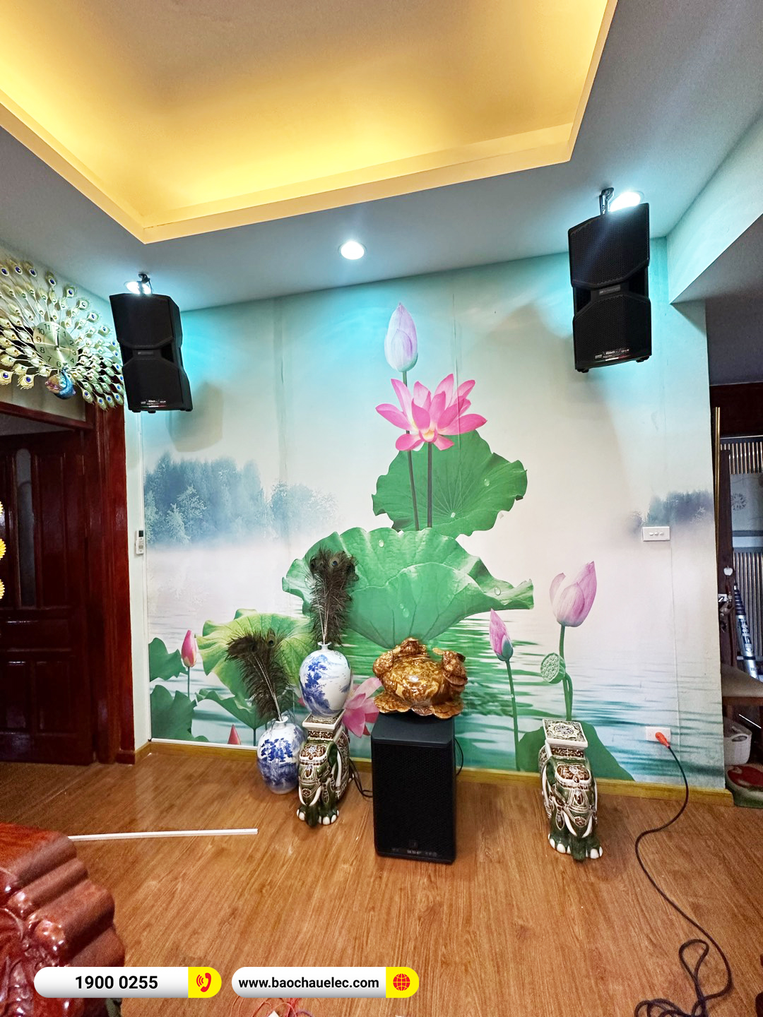 Lắp đặt dàn karaoke dBTechnologies cho bác Hà tại Hà Nội