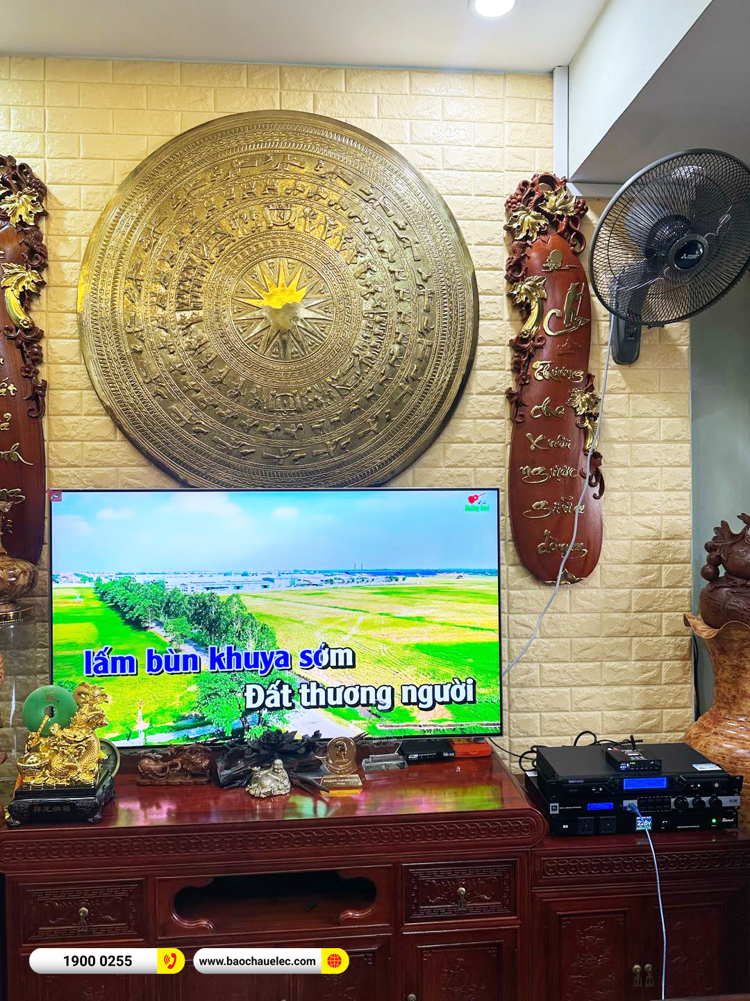 Lắp đặt dàn karaoke dBTechnologies cho bác Hà tại Hà Nội